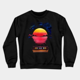 Cosmic Sunset Crewneck Sweatshirt